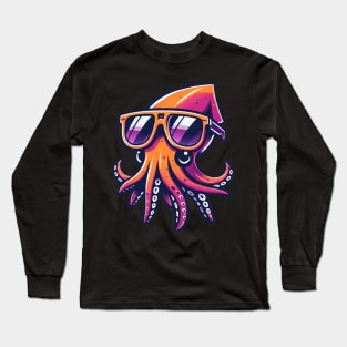 Chibi Squid Long Sleeve T-Shirt